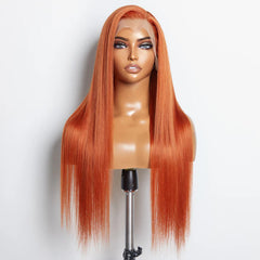 Ginger Human Hair Wig