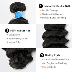 Ocean Wavy Virgin Brazilian Hair