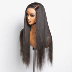 Glueless Straight Transparent Lace Front Wig