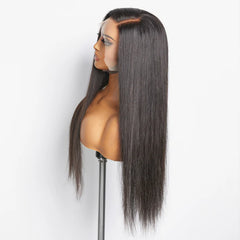 Glueless Straight Transparent Lace Front Wig