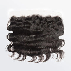 Body Wave Free Parted Frontal