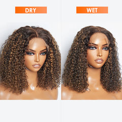 Kinky Curly Brazilian Human Hair Wig
