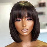 Straight Human Hair Wig