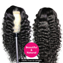 Human Hair Loose Deep Wave Wig