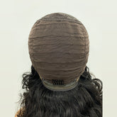 Ombre Curly Human Hair Wig