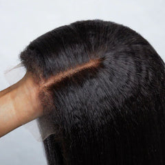 Kinky Edges Kinky Straight HD Glueless Wig
