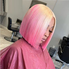 Gradient Human Hair Wig