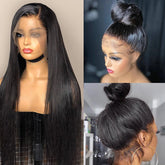 Human Hair Straight Wig