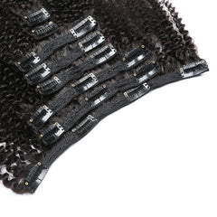 Gradient Color Human Hair Clip-ins