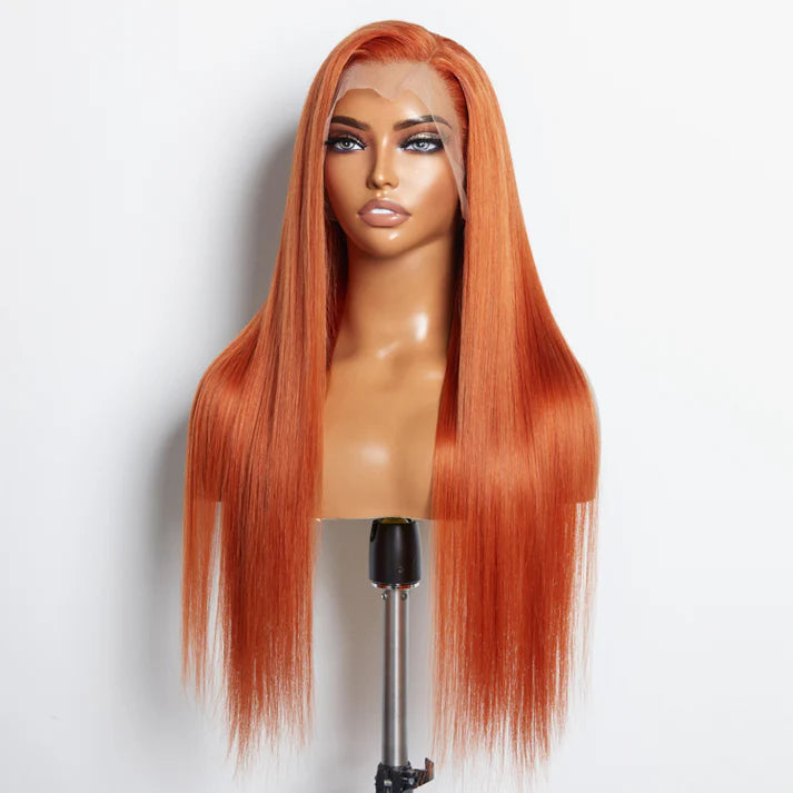 Ginger Human Hair Wig