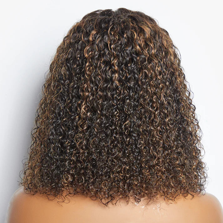 Kinky Curly Brazilian Human Hair Wig