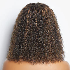 Kinky Curly Brazilian Human Hair Wig