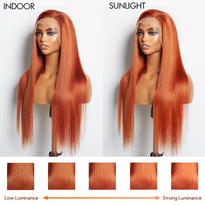 Ginger Human Hair Wig