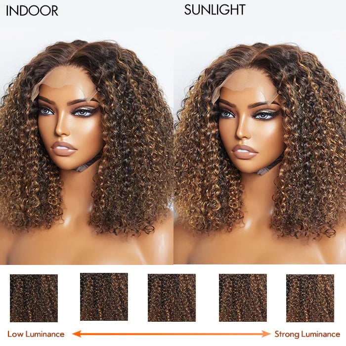 Kinky Curly Brazilian Human Hair Wig