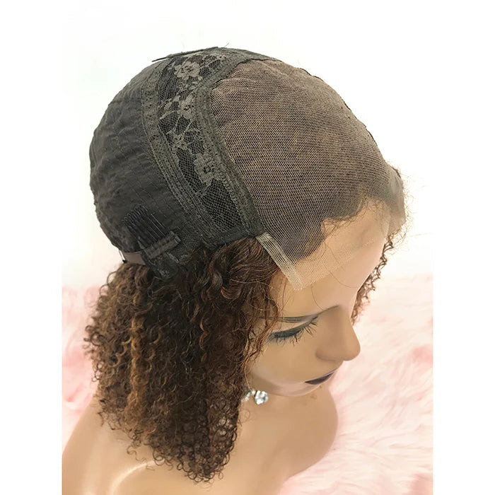 Kinky Curly Brazilian Human Hair Wig