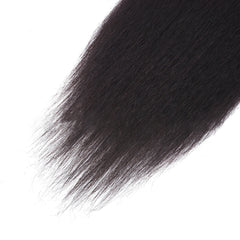 Kinky Straight Human Hair  Ponytail