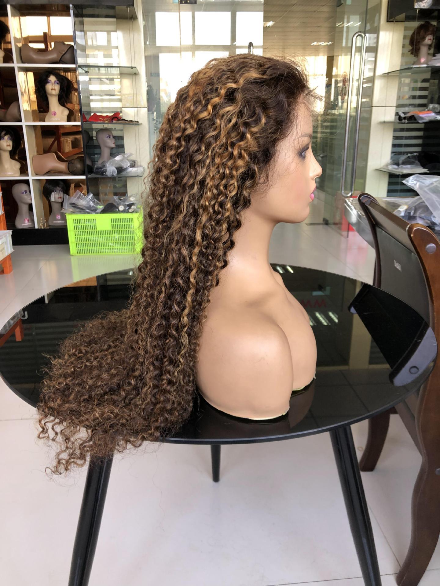 Highlight Peruvian Curly Lace Wig