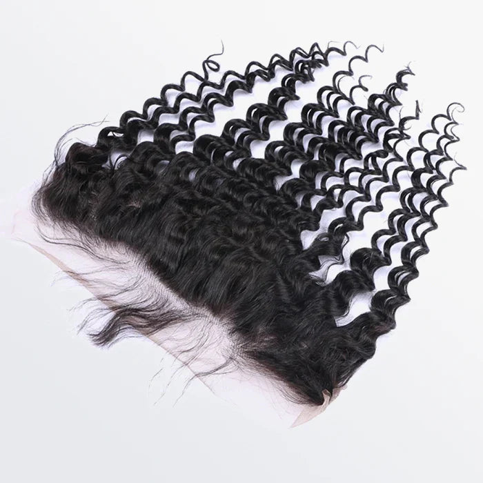 Deep Curly Free Parted Frontal