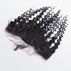 Deep Curly Free Parted Frontal