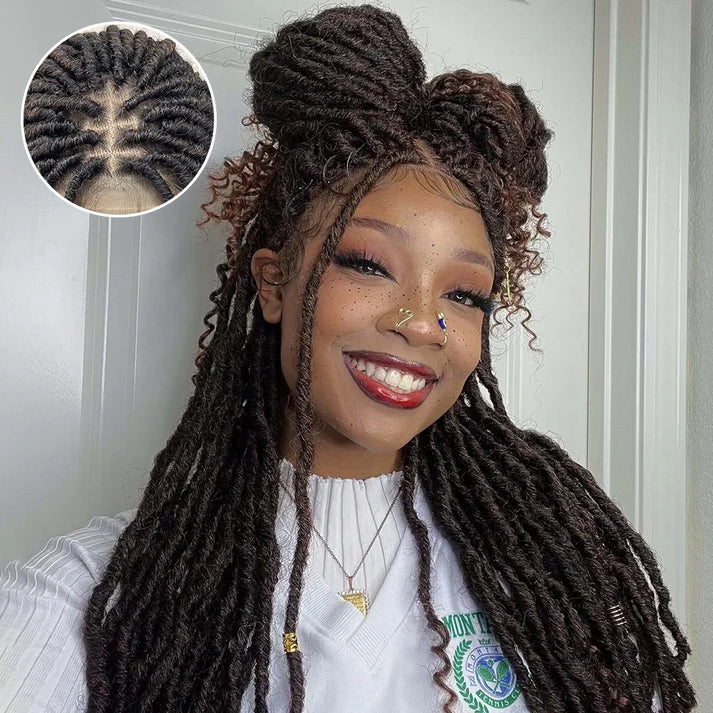 Deep Curl Ends Boho Goddess Locs Wig