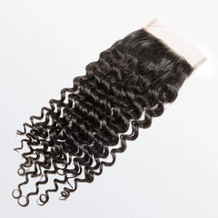 Deep Curly Free Parted Lace Closure