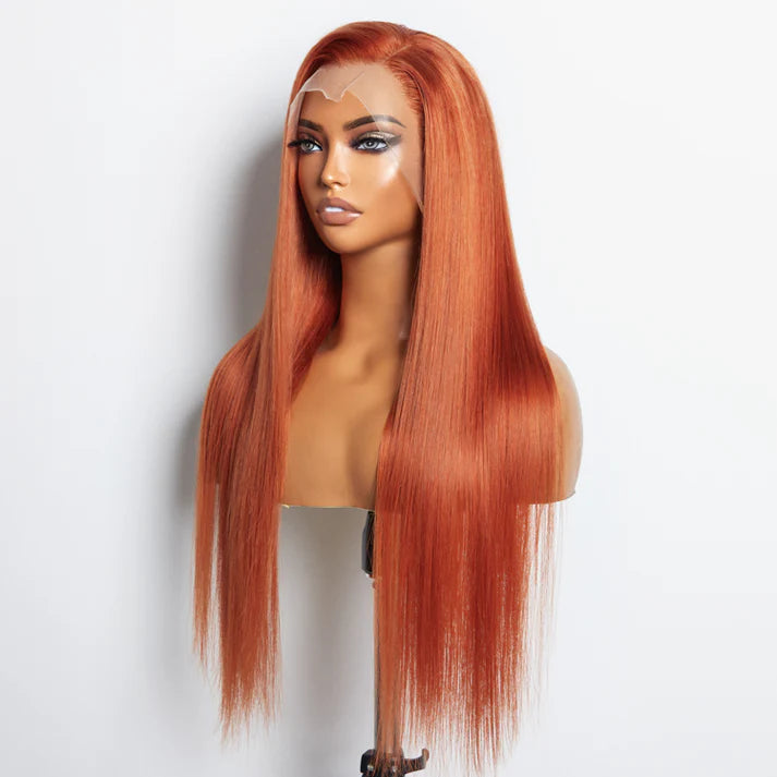 Ginger Human Hair Wig