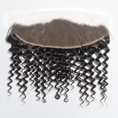 Deep Curly Free Parted Frontal