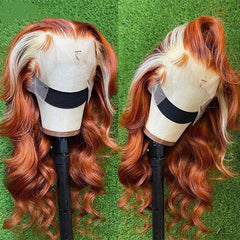 Highlighted Human Hair Wig