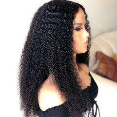 Long Kinky Curly Wig