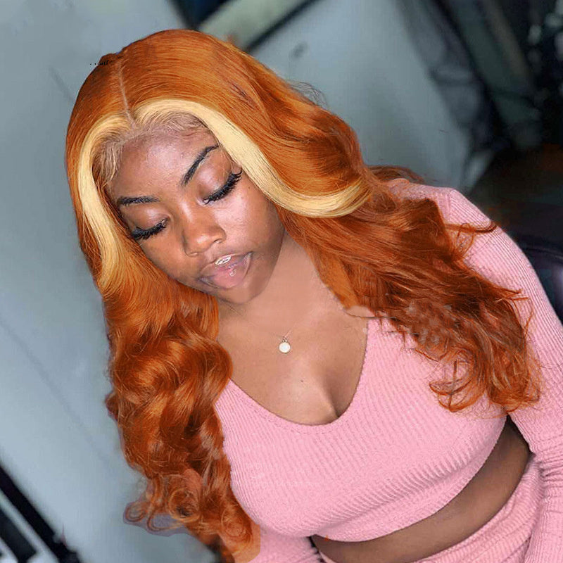 Highlighted Human Hair Wig