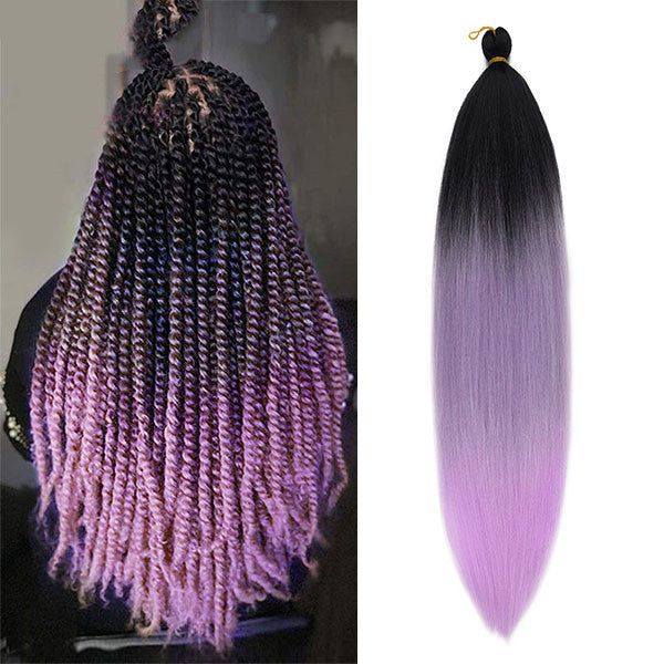 Gradient Color Silk Kanekalon