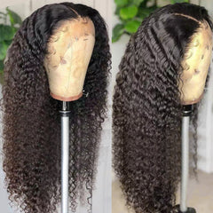 Deep Wave Lace Frontal Wig Human Hair