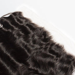 Body Wave Free Parted Frontal