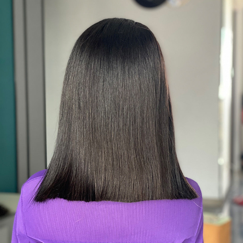 Straight Human Hair Wig