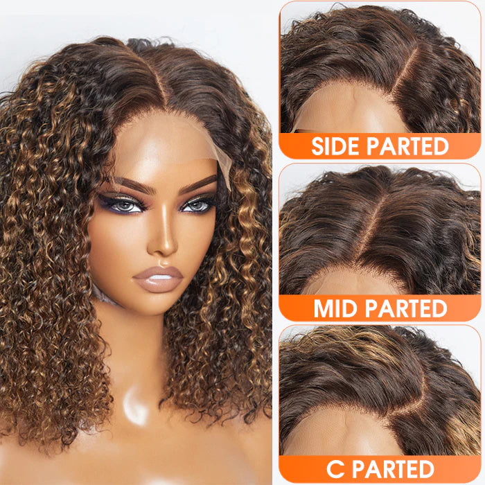Kinky Curly Brazilian Human Hair Wig