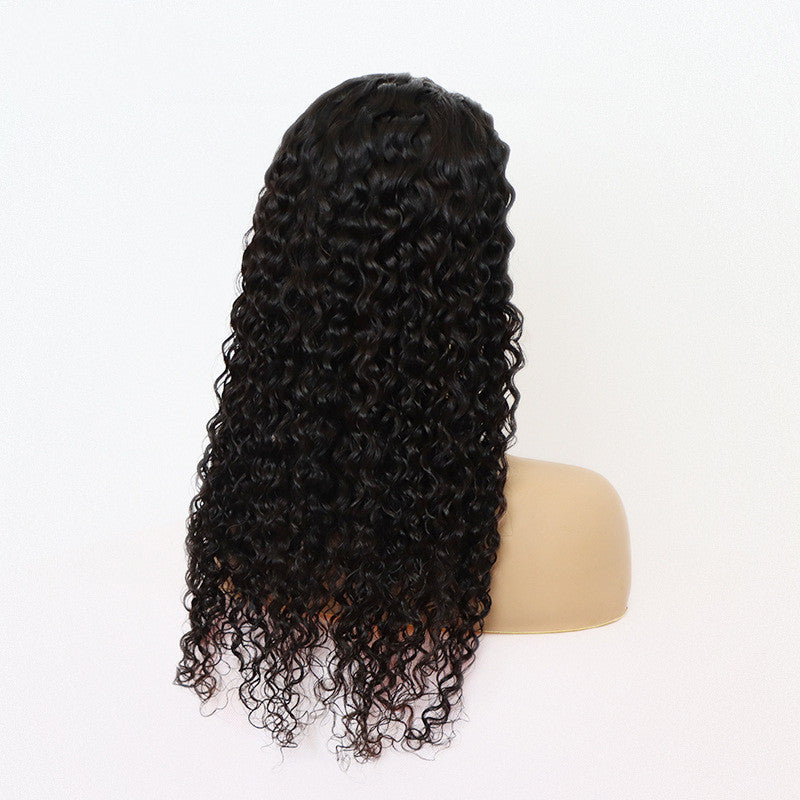 Brazilian Water Wave Human Hair Headband Wig