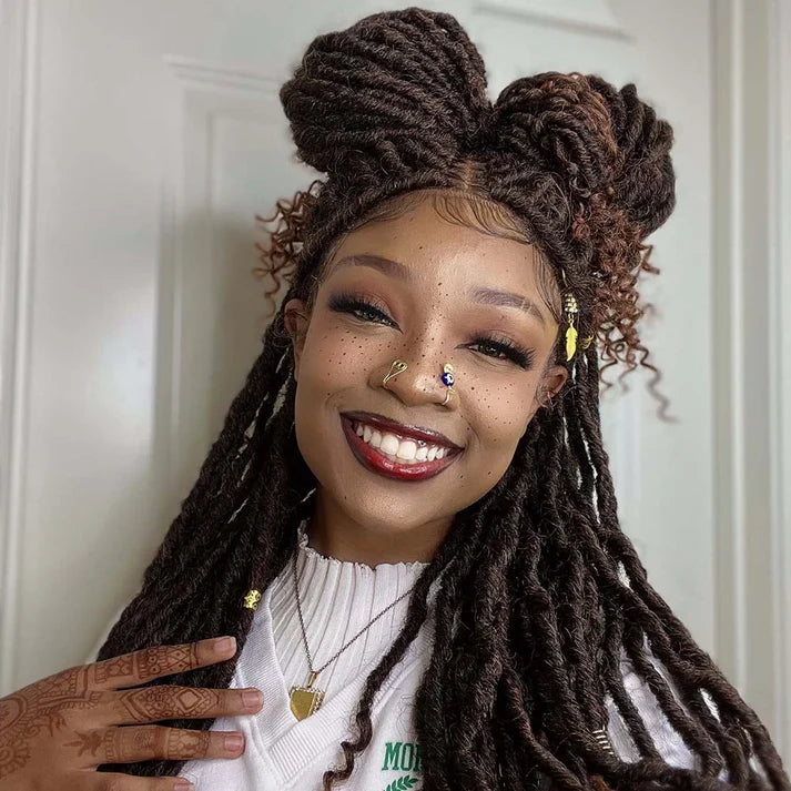 Deep Curl Ends Boho Goddess Locs Wig