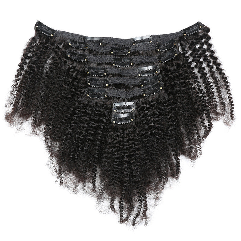 Gradient Color Human Hair Clip-ins