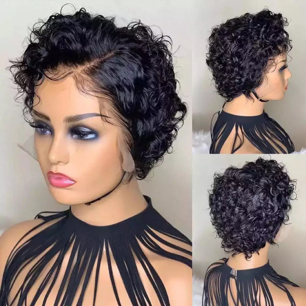 Short Human Hair Wig
