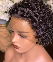 Short Human Hair Wig