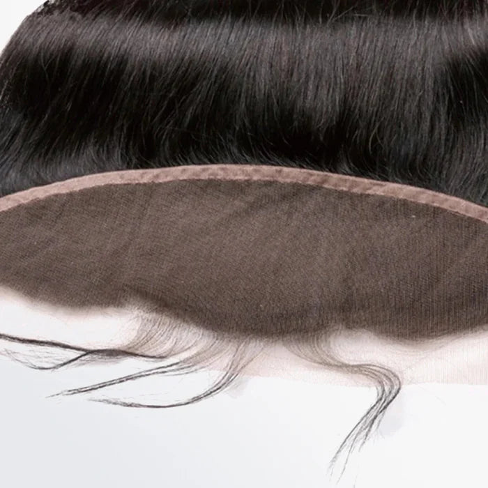 Straight Free Parted Frontal