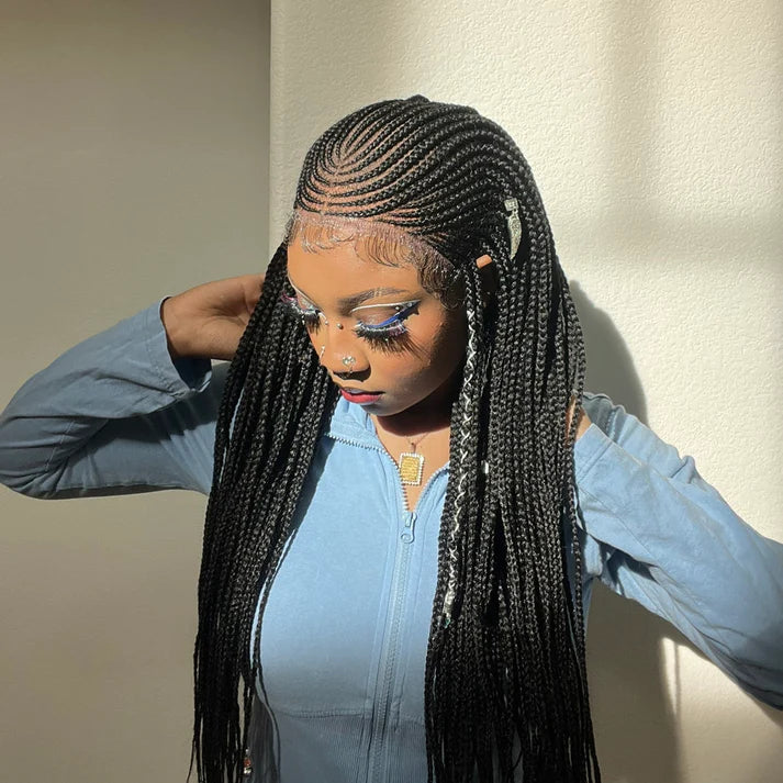 Braided Lace Front Wig
