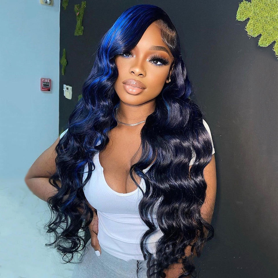 Highlight Body Wave Human Hair Wig