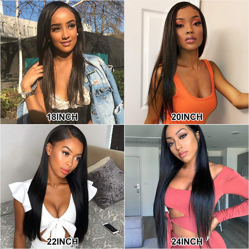 Human Hair Straight Wig