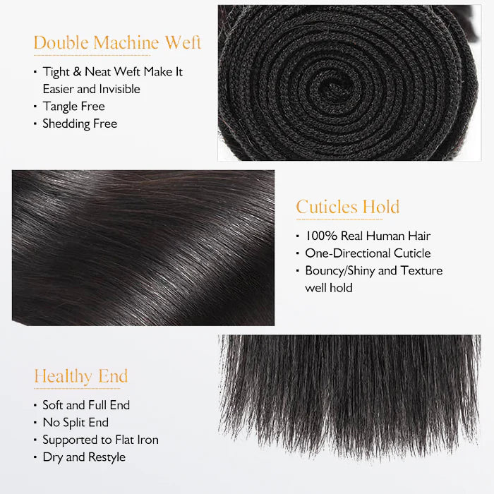 Straight Virgin Brazilian Hair